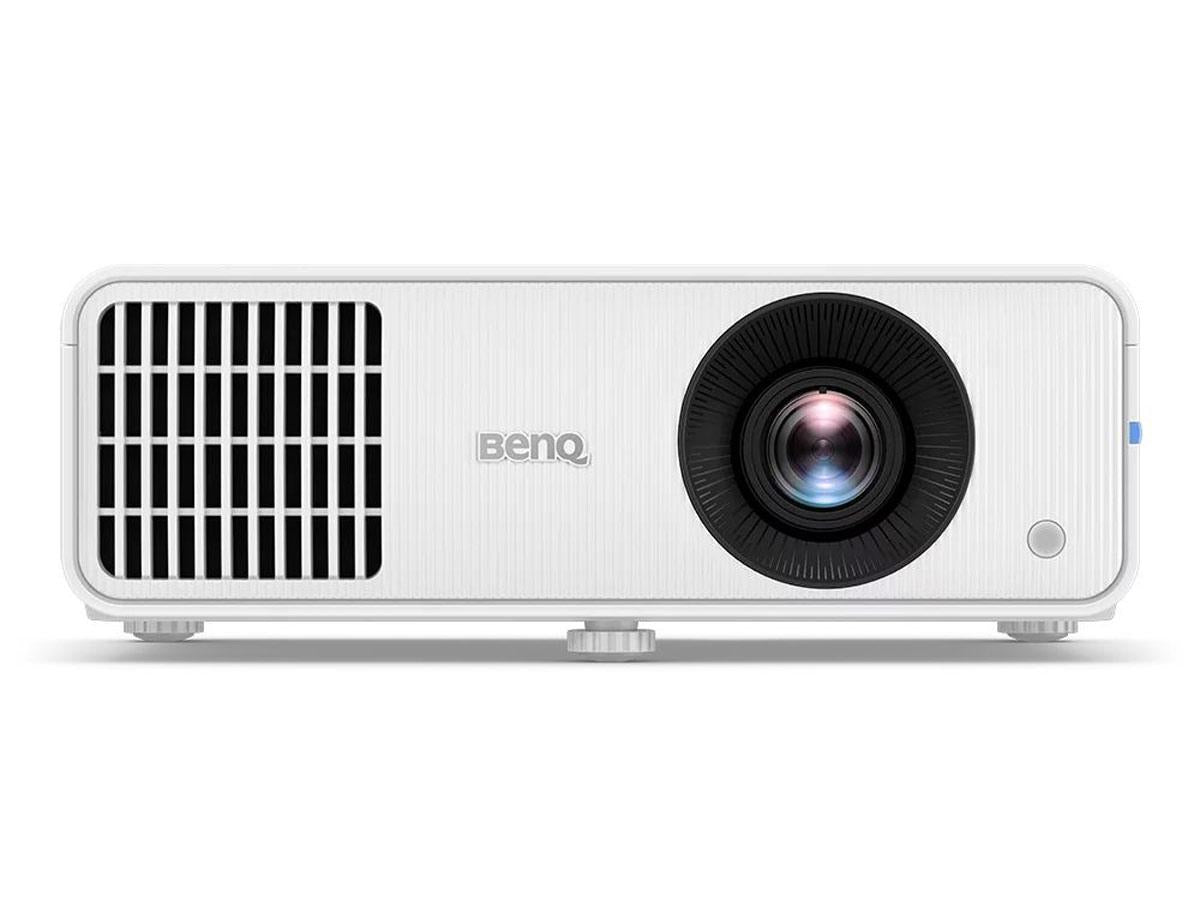The BENQ LH650 is a 4000 ANSI lumen full HD laser projector designed for bright, professional environments. Featuring two HDMI 2.0b ports, USB Type-A connectivity, and a powerful image contrast ratio of 3,000,000:1, this projector delivers crisp and vivid visuals in a compact white chassis. With advanced keystone correction and versatile inputs, it offers flexible installation and high-performance output for business, education, and signage applications.