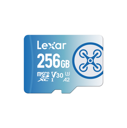 Carte MicroSDXC Lexar FLY 256 Go UHS-I V30 A2
