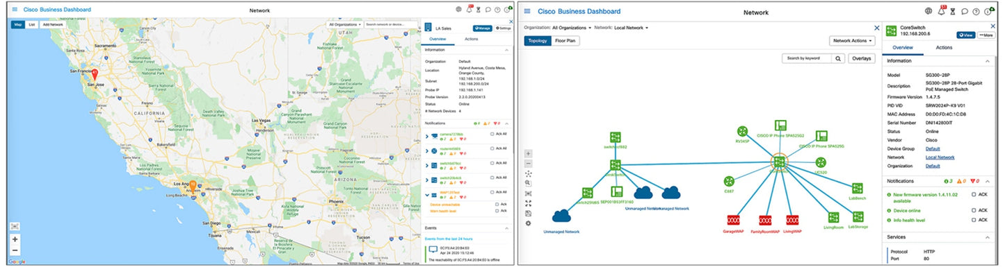 Cisco Business Dashboard 15-Device 1-Year License