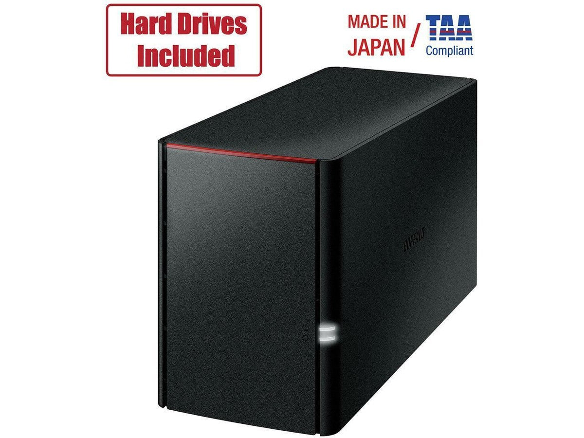 BUFFALO LinkStation SoHo 4TB 2-Bay Desktop NAS (LS220D0402B)