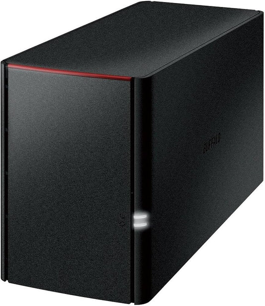 BUFFALO LinkStation 220 8TB NAS RAID System, ARM 800MHz, DDR3 256MB