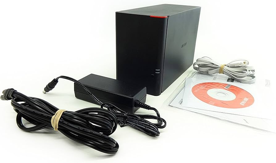 BUFFALO LinkStation 220 8TB NAS RAID System, ARM 800MHz, DDR3 256MB