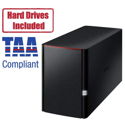 BUFFALO LinkStation SoHo 12TB 2-Bay Desktop NAS