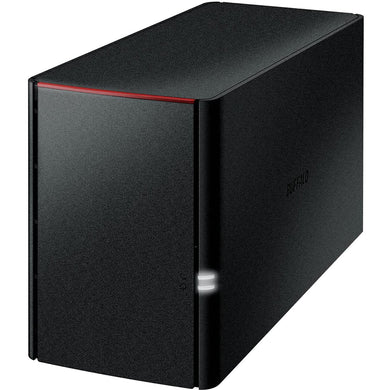 BUFFALO LinkStation 220 12TB NAS (2x6TB, RAID 0/1, Gigabit Ethernet)