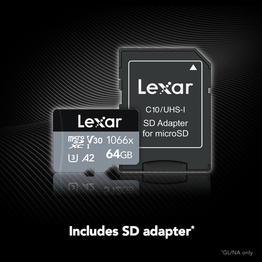 Carte mémoire Lexar Professional 1066x SDXC UHS-I 64 Go