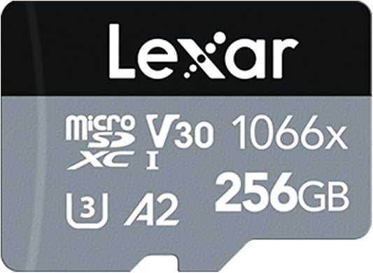 Carte mémoire LEXAR Professional 1066x SDXC 256 Go Classe 10 UHS-I U3