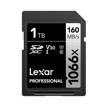 Carte mémoire LEXAR Professional 1066x SDXC 512 Go UHS-I