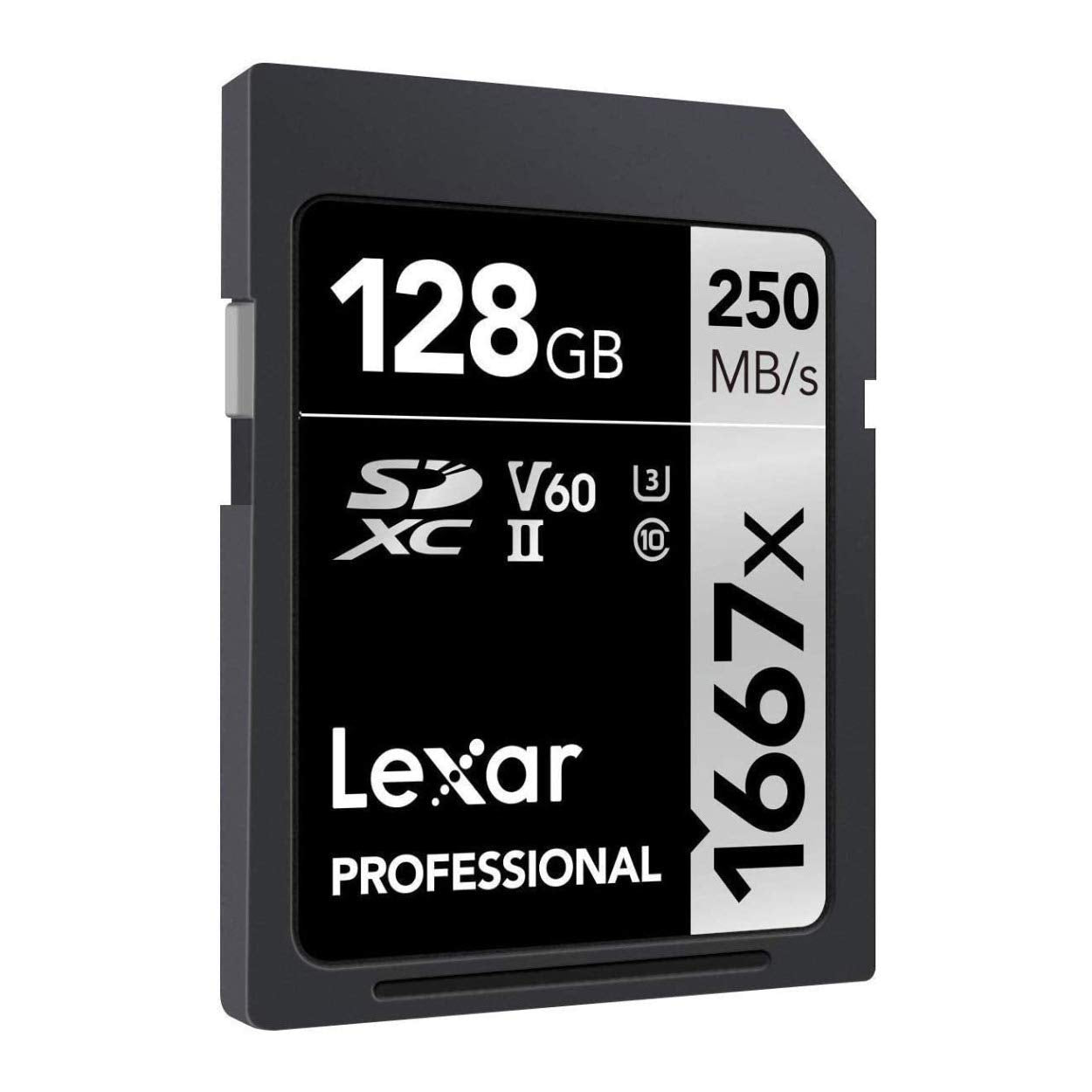 Lexar Professional 1667x 128GB SDXC UHS-II Memory Card 2-Pack