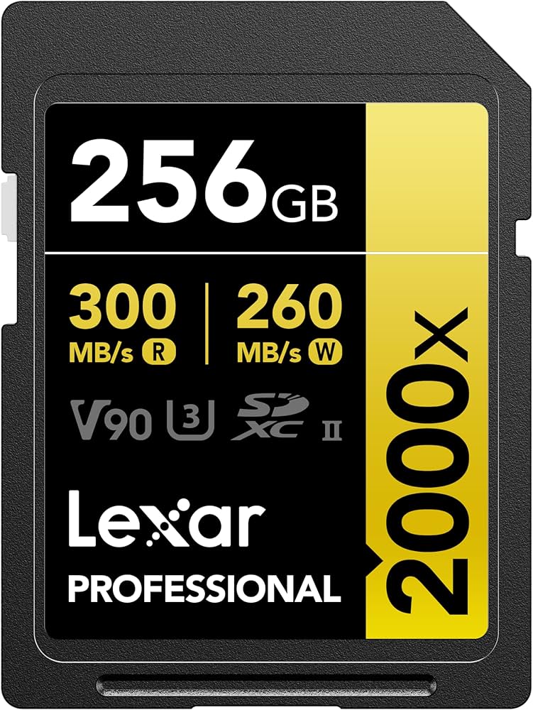 Lexar Professional 2000x 64GB SDXC UHS-II U3 Memory Card