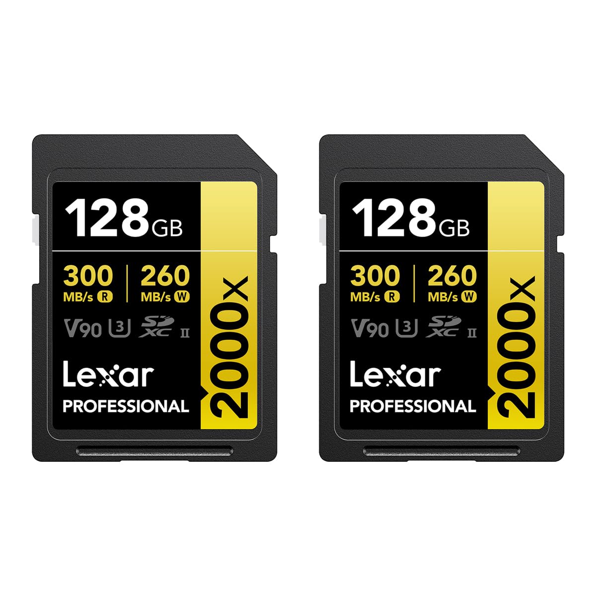 LEXAR PRO SDXC 128GB, 2000x, Class 10, UHS-II, U3