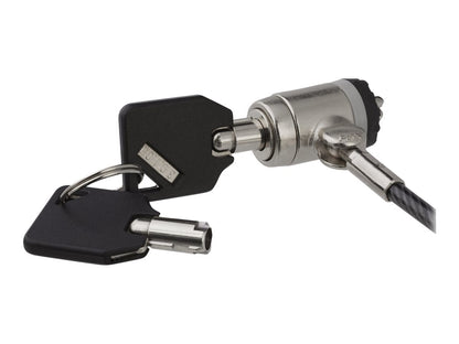 Câble antivol StarTech de 1,8 m pour ordinateur portable avec clés pour appareils à fente K