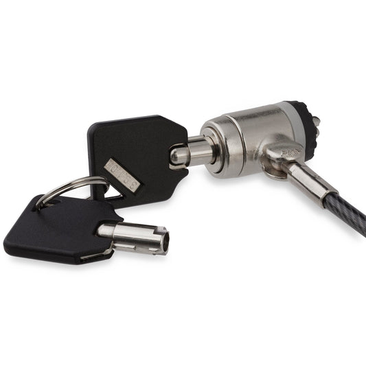 Câble antivol StarTech de 1,8 m pour ordinateur portable avec clés pour appareils à fente K