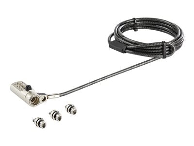 Câble antivol STARTECH 1,8 m pour ordinateur portable - Fente Wedge