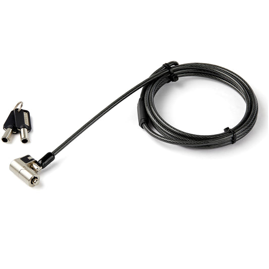 Câble antivol universel 3-en-1 StarTech LTULOCKKEY pour ordinateur portable, 2 m, à clé