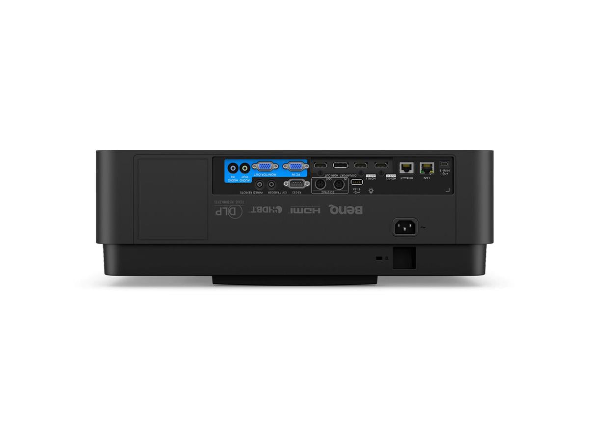 The BenQ LU960UST delivers razor-sharp WUXGA (1920x1200) resolution and ultra-short-throw laser projection ideal for professional AV applications. With 5200 ANSI lumens, a 3,000,000:1 contrast ratio, and 92% Rec.709 color gamut, it ensures exceptional image clarity and color precision even in ambient light. Rich connectivity and versatile installation options make it suitable for meeting rooms, museums, and simulation setups.