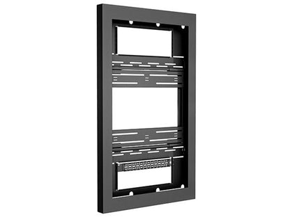 The Chief LW40UBP is a robust wall display enclosure designed for 40-inch portrait displays, offering exterior protection and compatibility for commercial environments. TAA compliant and made in the USA, this unit ensures adherence to government procurement guidelines while delivering structural durability and performance.