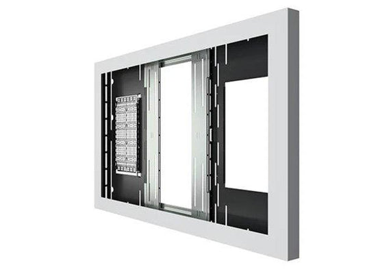 The CHIEF LW43UW is a 43-inch landscape on-wall kiosk designed to enhance commercial display environments. Finished in white and compliant with TAA, it offers a professional solution for integrating monitors or signage in public or corporate spaces. Ideal for dynamic display installations where clean aesthetics and durability are paramount.