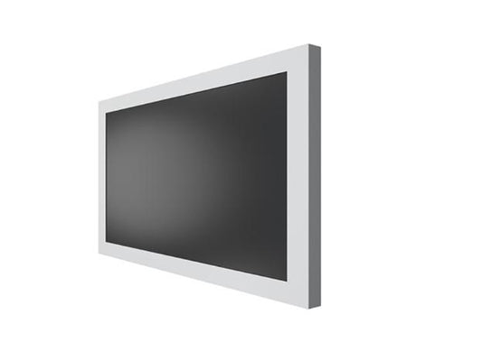 The CHIEF LW49UW is a professional-grade 49-inch landscape wall kiosk designed for sleek, on-wall digital signage deployment. Featuring a white enclosure and TAA-compliant construction, it is ideal for government and enterprise environments requiring dependable, U.S.-made display enclosures. Its aesthetic design and functionality make it a suitable solution for modern display installations.