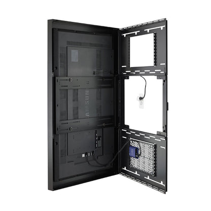 Borne murale Impact CHIEF LW65UBP, format portrait 65", noir