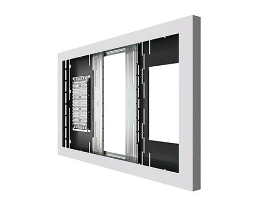 The CHIEF LANDSCAPE ON-WALL KIOSK WHITE 65" (LW65UW) is a sleek, professional-grade mounting solution designed to house and display 65-inch screens in public or commercial environments. With TAA compliance and a clean white finish, it offers a secure and visually consistent way to present digital content on a wall.