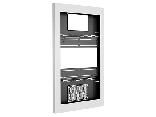 Legrand-Chief's LW65UWP is a 65-inch portrait wall display enclosure designed for clean, secure installations. Finished in white and TAA-compliant, it offers a streamlined 3-inch depth ideal for low-profile commercial display setups. Made in the USA, it’s built to high standards for government and enterprise use.