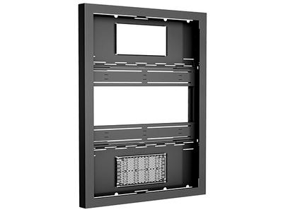 The CHIEF LW70UBPG is a black 70-inch portrait-style on-wall kiosk, designed to deliver clean and professional digital signage presentations. Featuring a durable glass front and broad mounting compatibility, it is ideal for commercial display applications. TAA compliance ensures suitability for government and institutional deployments.