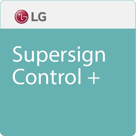 Suite logicielle LG Supersign Control+, conforme TAA, MPN LWLD