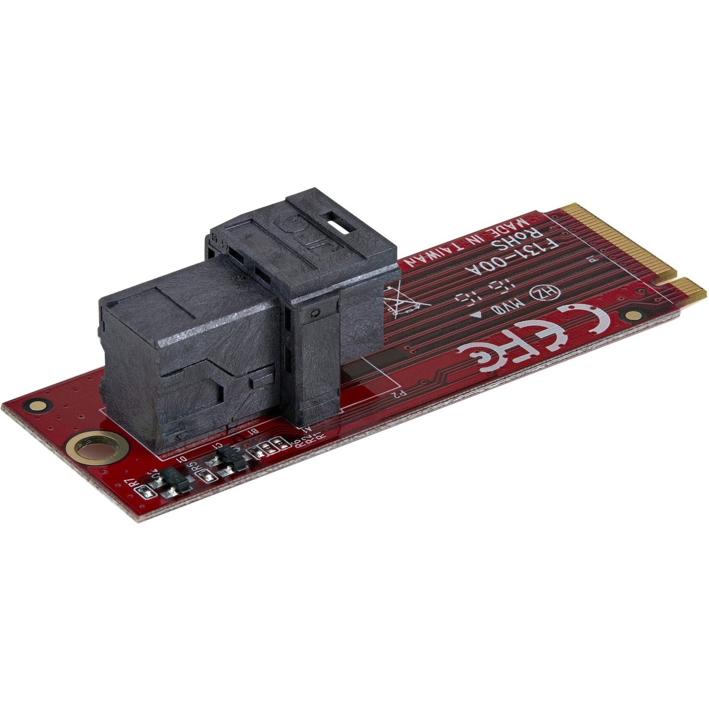 STARTECH M2E4SFF8643 U.2 to M.2 NVMe SSD Adapter, 2.5in Support