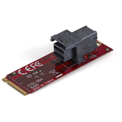 STARTECH M2E4SFF8643 U.2 to M.2 NVMe SSD Adapter, 2.5in Support