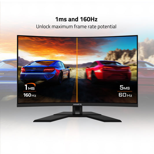 Moniteur VA incurvé 4K UHD GIGABYTE M32UC 31,5 pouces, 144 Hz, 1 ms, HDMI 2.1
