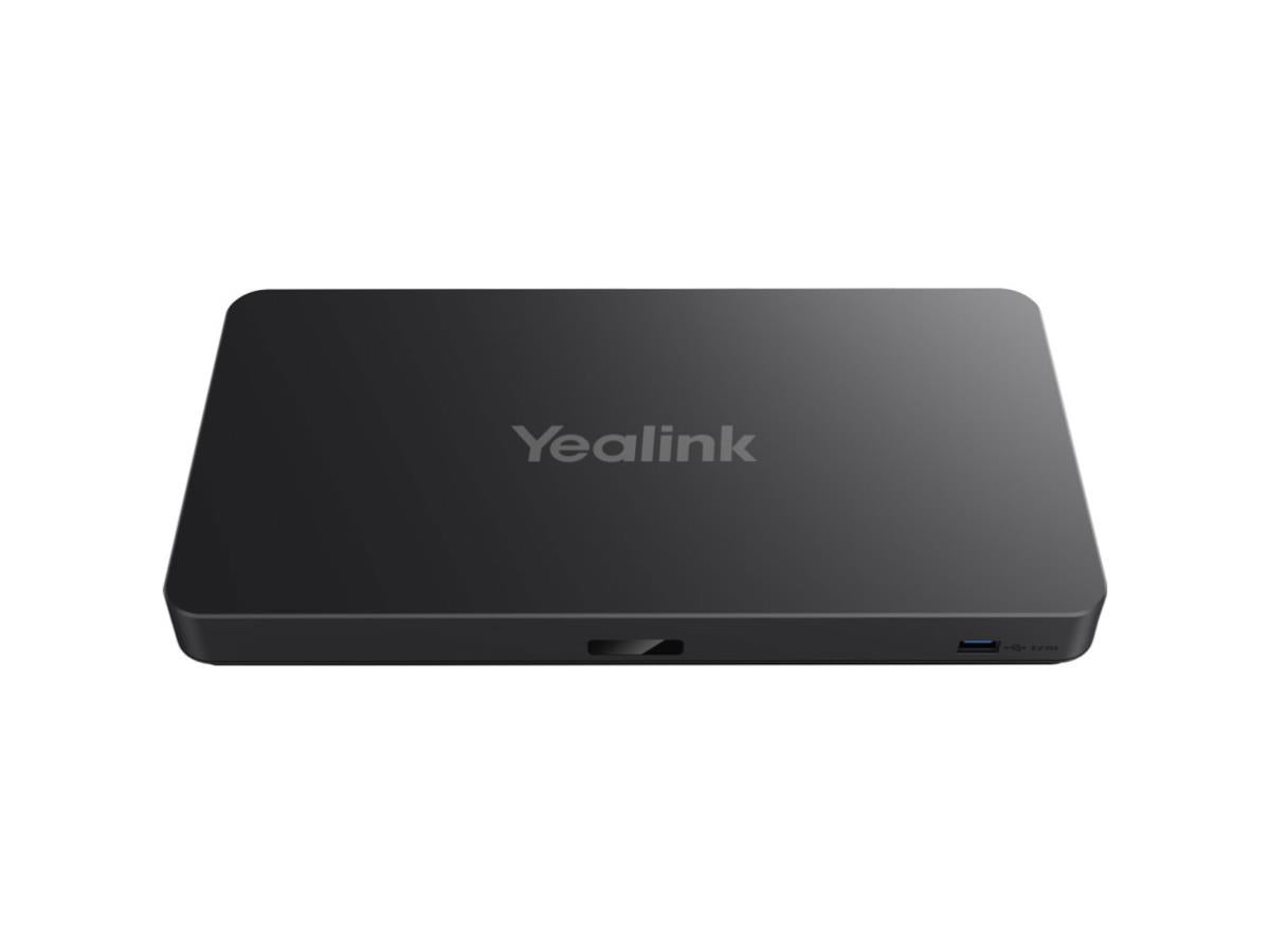 Android-based computing box purpose-built for large Zoom meeting rooms. The Yealink MeetingEye 500 includes essential components such as a VCR11 remote controller, dual HDMI cables, and a wall-mount bracket for easy installation. Backed by a 2-year hardware warranty, it offers reliable, enterprise-grade video communication for businesses.