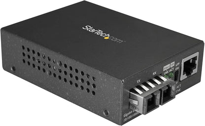 Convertisseur de média Ethernet fibre STARTECH SM SC GbE