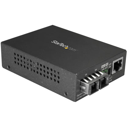 Convertisseur de média Ethernet fibre STARTECH SM SC GbE