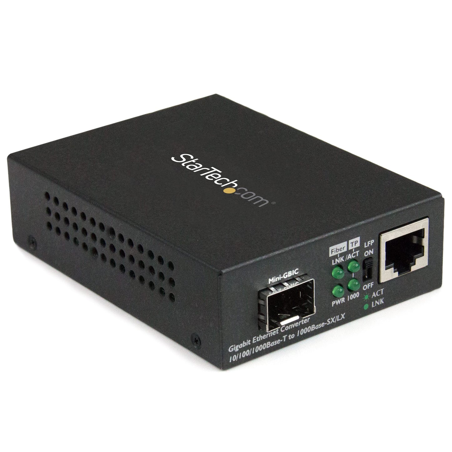 Convertisseur de média Ethernet fibre STARTECH SM SC GbE