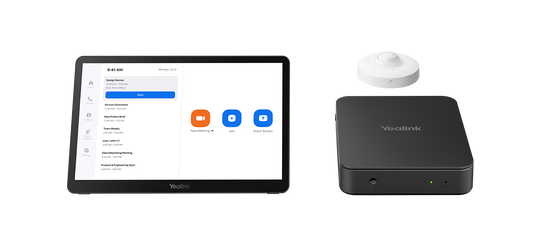 Système Zoom Rooms YEALINK MCOREKIT-C5-ZR pour salles moyennes à grandes
