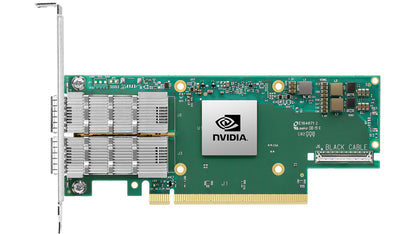 NVIDIA ConnectX-6 VPI Adapter Card, 200Gb/s, PCIe 4.0 x16, QSFP56
