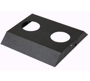 Housse cosmétique bipolaire PEERLESS MOD-ACF2 noire, 8,04" x 8,05"