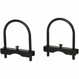 Adaptateur de boulon en U PEERLESS MOD-AUB pour MOD-CPF et MOD-CPC, noir