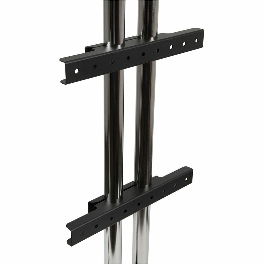 Support mural double pôle Peerless MOD-AWM2, capacité de 95 kg, noir