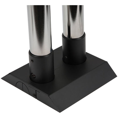 Peerless MOD-CPF2 Dual Ceiling/Floor Plate, 422lb, Black