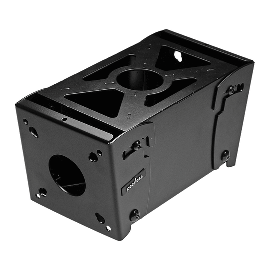 PEERLESS MOD-FPMD Dual Back-to-Back Flat Panel Mount, Black