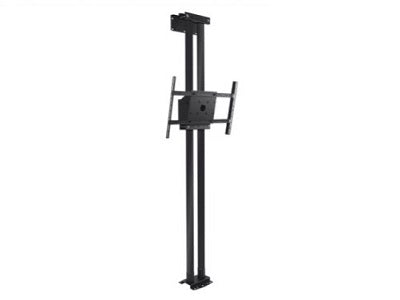 The Peerless MOD-FW2KIT300-B is a versatile dual-pole floor-to-wall mount solution designed for 46" to 90" displays. Finished in black and supporting adjustable tilt from +20° to -5°, it's ideal for digital signage or corporate display applications. This mount is RoHS and TAA compliant, and manufactured in the United States for high reliability.
