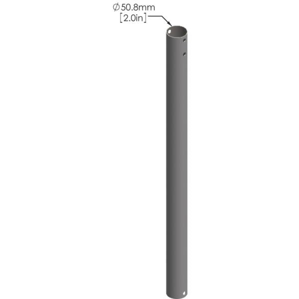 PEERLESS MOD-P100 50mm Extension Pole, 1.0m Chrome