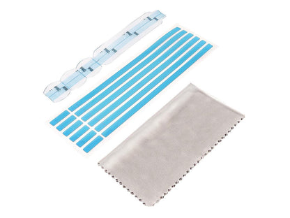 The StarTech Privacy Screen Adhesive Kit includes everything needed to mount privacy filters on monitors or laptops up to 32 inches. This installation kit features adhesive strips, slide-mount tabs, and a cleaning cloth, enabling quick and residue-free setup. Ideal for IT professionals and users seeking secure, non-permanent privacy filter attachment without damaging display bezels.