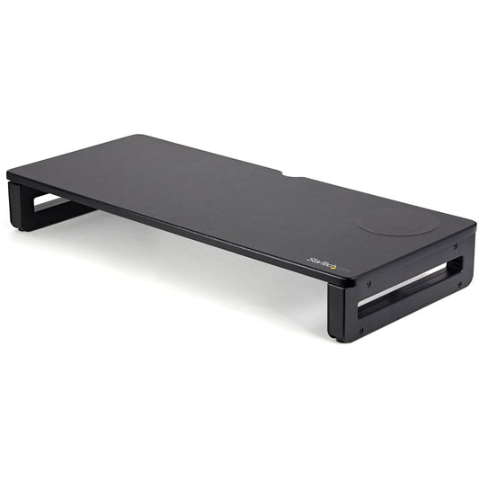 Support d'écran StarTech avec charge sans fil Qi 15 W - Noir