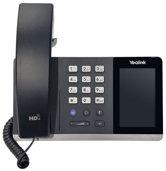 Téléphone USB YEALINK 1301118 MP45 avec écran tactile et hub USB