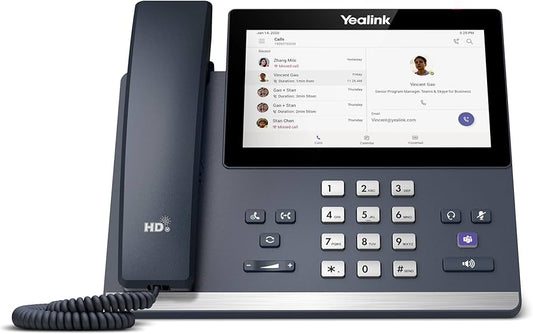 Téléphone Yealink MP56 E2 Teams avec Android 13 et écran tactile HD