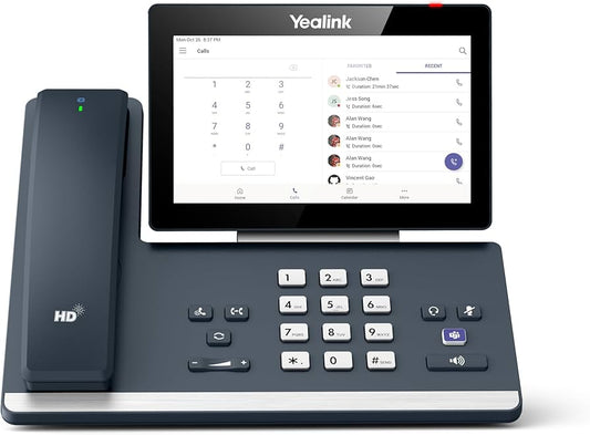 Téléphone YEALINK MP58-WH E2 Teams avec combiné sans fil et écran tactile