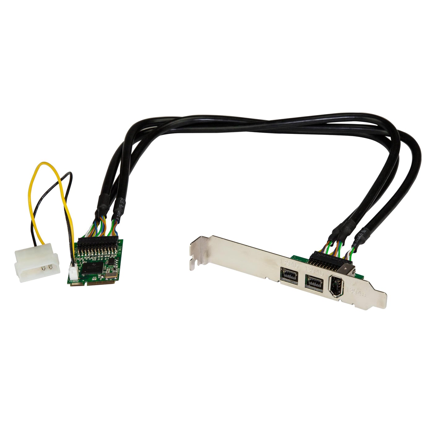 StarTech MPEX1394B3 3-Port Mini PCIe FireWire 1394a Card Adapter
