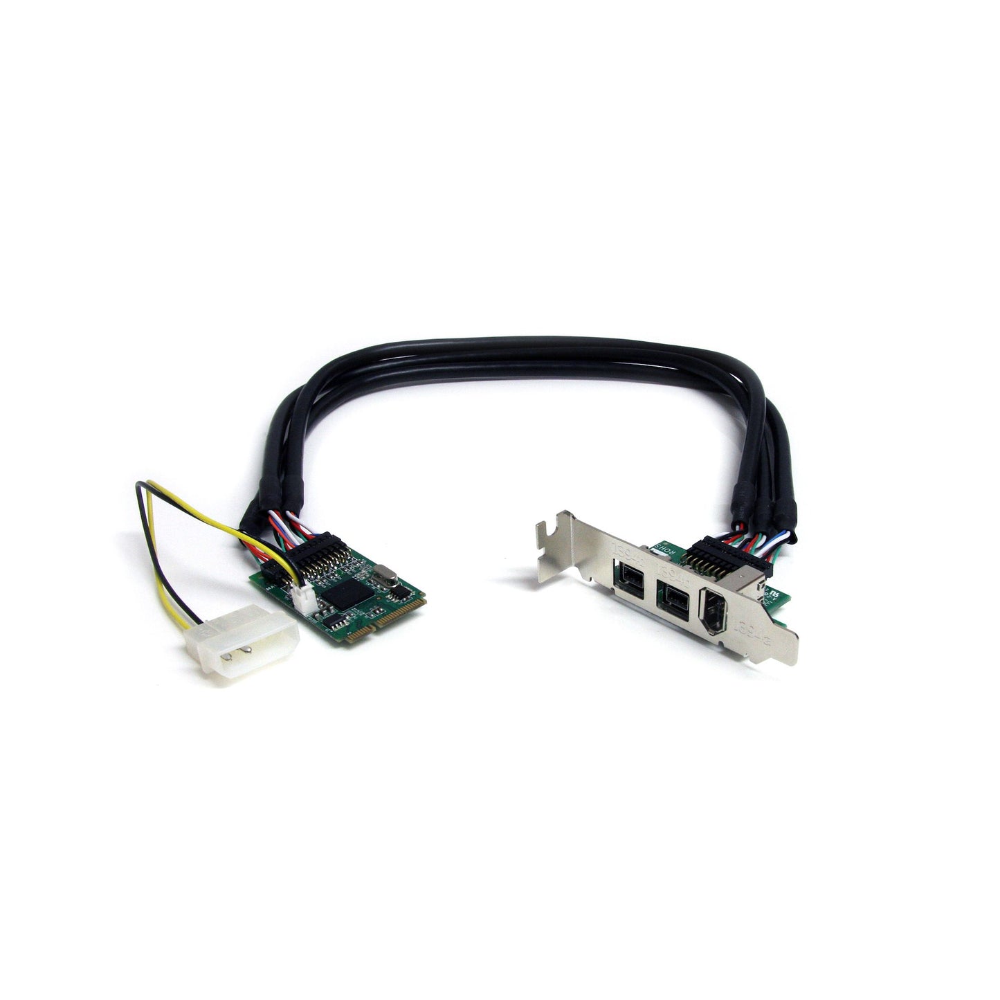 StarTech MPEX1394B3 3-Port Mini PCIe FireWire 1394a Card Adapter